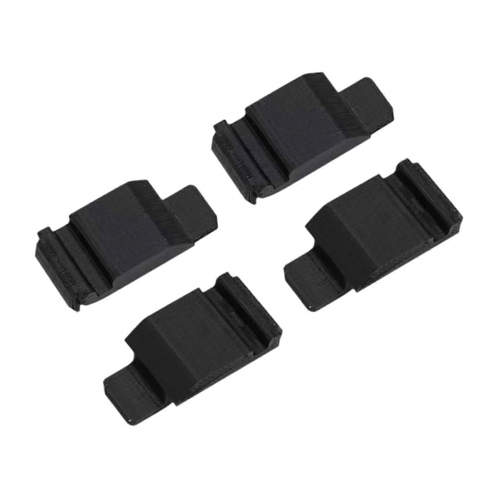 4x Car Door Lock Striker Kit Rubber Fix Set for W123 300D