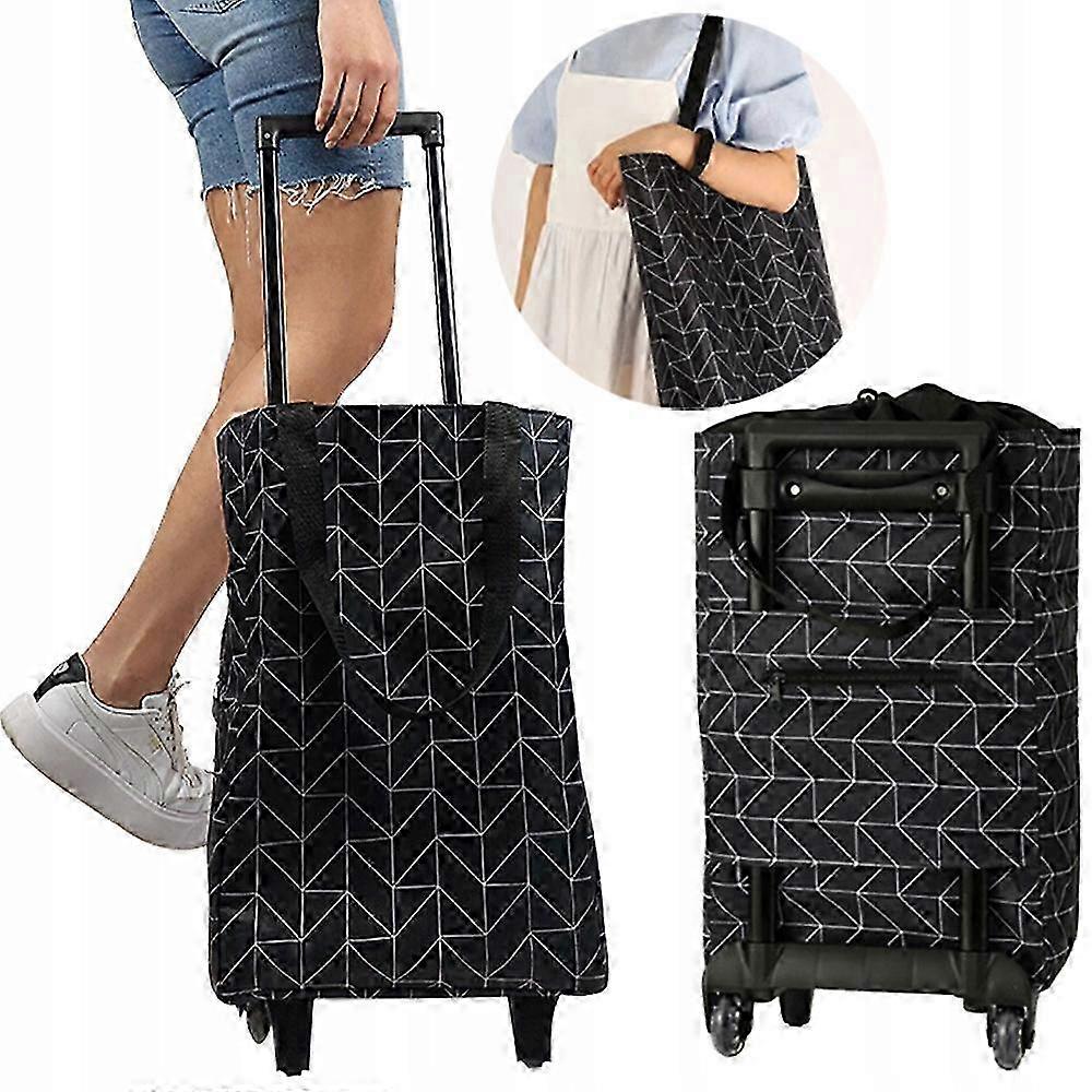 Shopping Trolley Lism) Black Polyester 26s