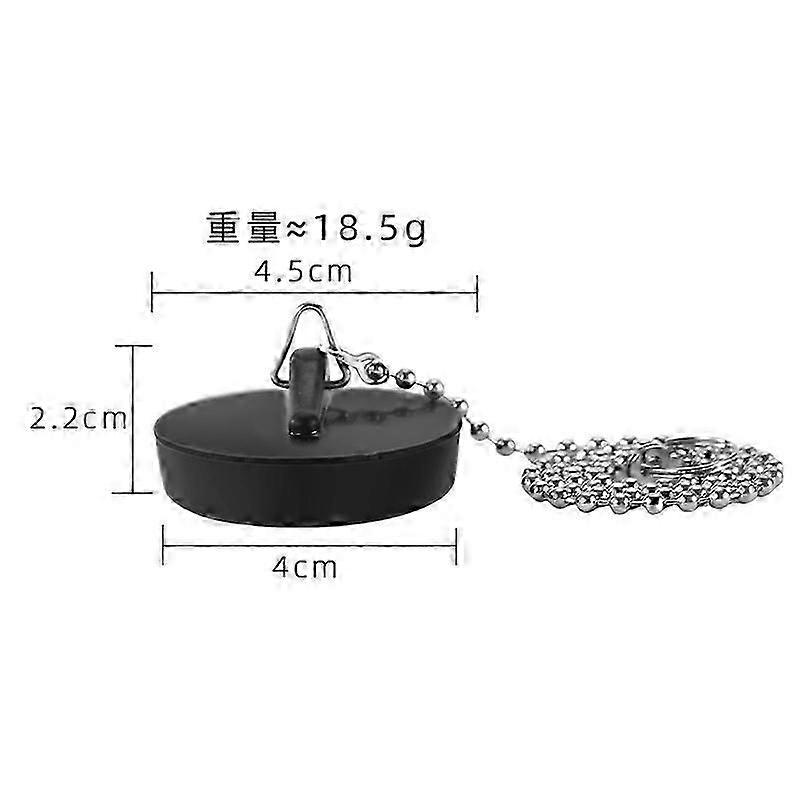 Silicone Sink Bath Plug, Drain Plug, Universal Rubber Bath Plug