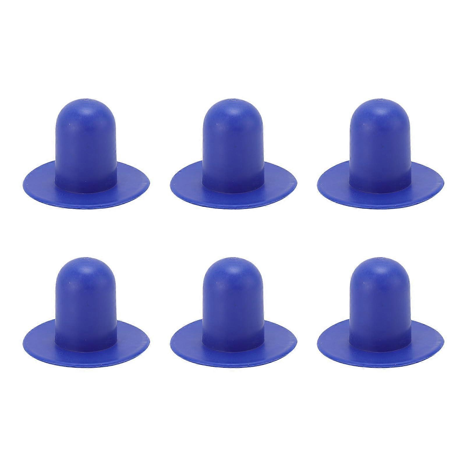 6 Pcs Pool Pump Strainer Plug Set 1.25 Inch Leakproof Plastic Replacement for Swimming Pool Filter Pump