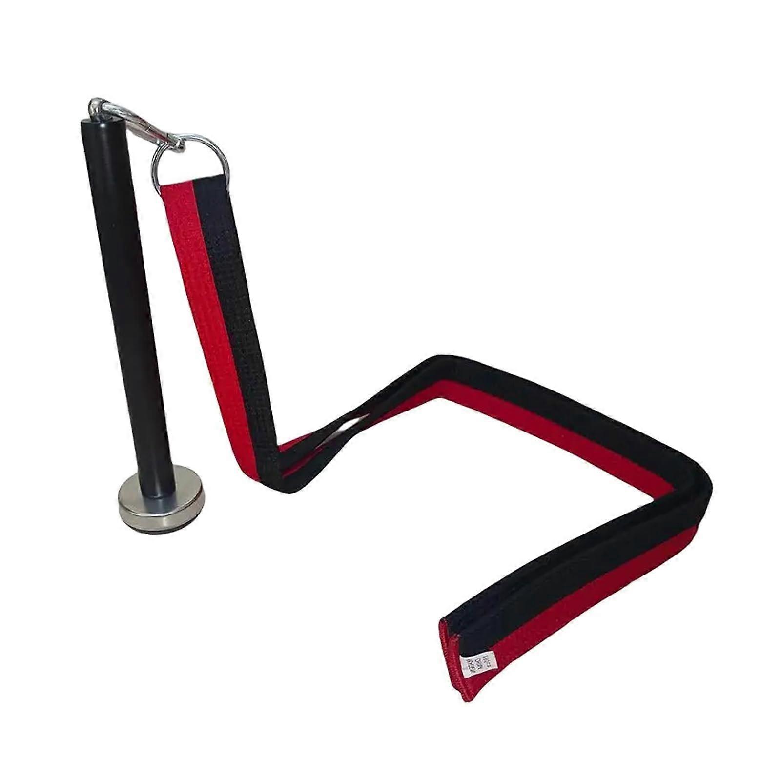 Arm Wrestling Training Strap Heavy Duty Wrist Exerciser Cable Machine Attachment Red And Black Arm Wrist Strap