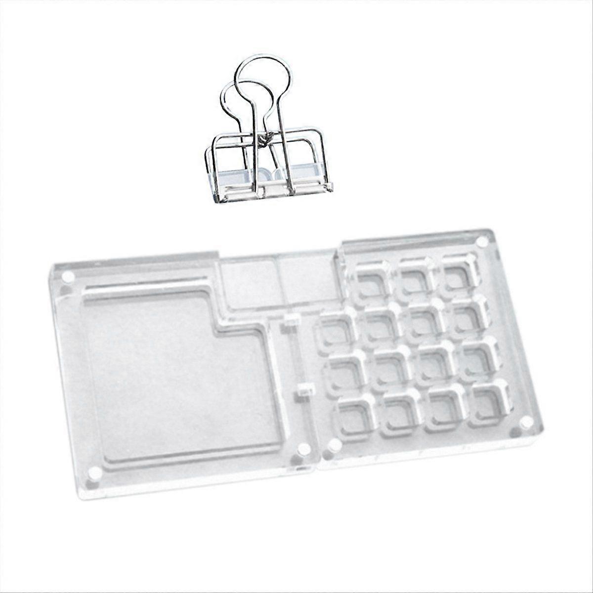 Portable Palette, Travel Paint Palette, Mini Watercolour Sketchbook, with Metal Clip, Gift for Painters and Artists D A