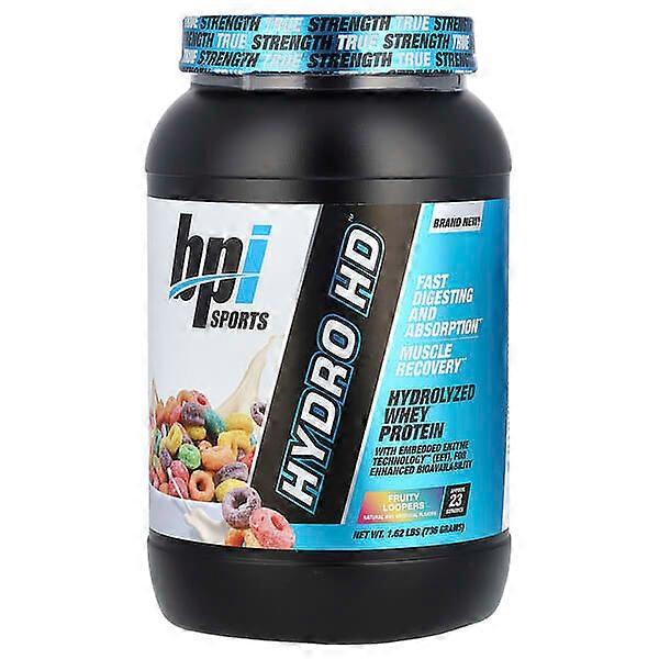 BPI Sports, Hydro HDÃ¢ÂÂ¢, Hydrolyzed Whey Protein, Fruity Loopers, 1.62 lbs (736 g)