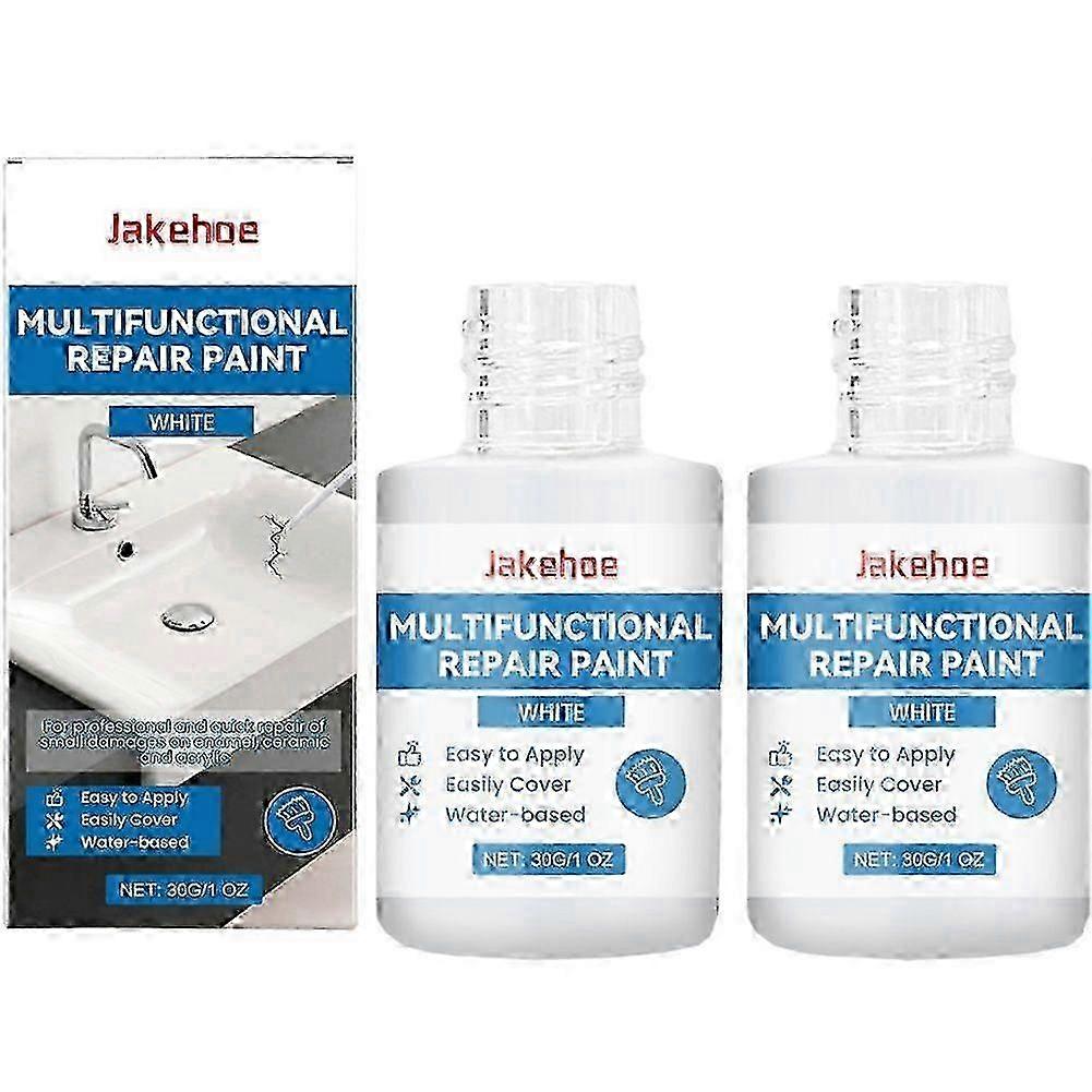 25-26 White Enamel Paint 30ml Bath Enamel Repair Strong White Enamel Up Paint For Repairing Small Scratches Defects And Cracks