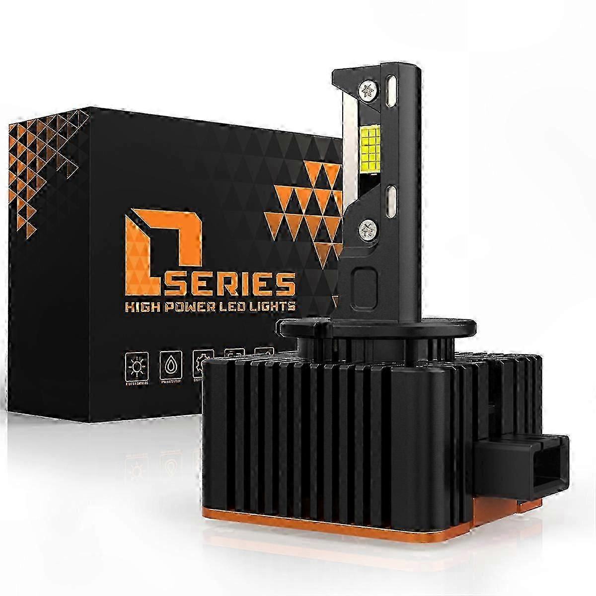 High-Performance 110W V31 LED Headlight Bulbs, 10000LM 6500K, D1/D1S-Compatible, 3-Copper Design