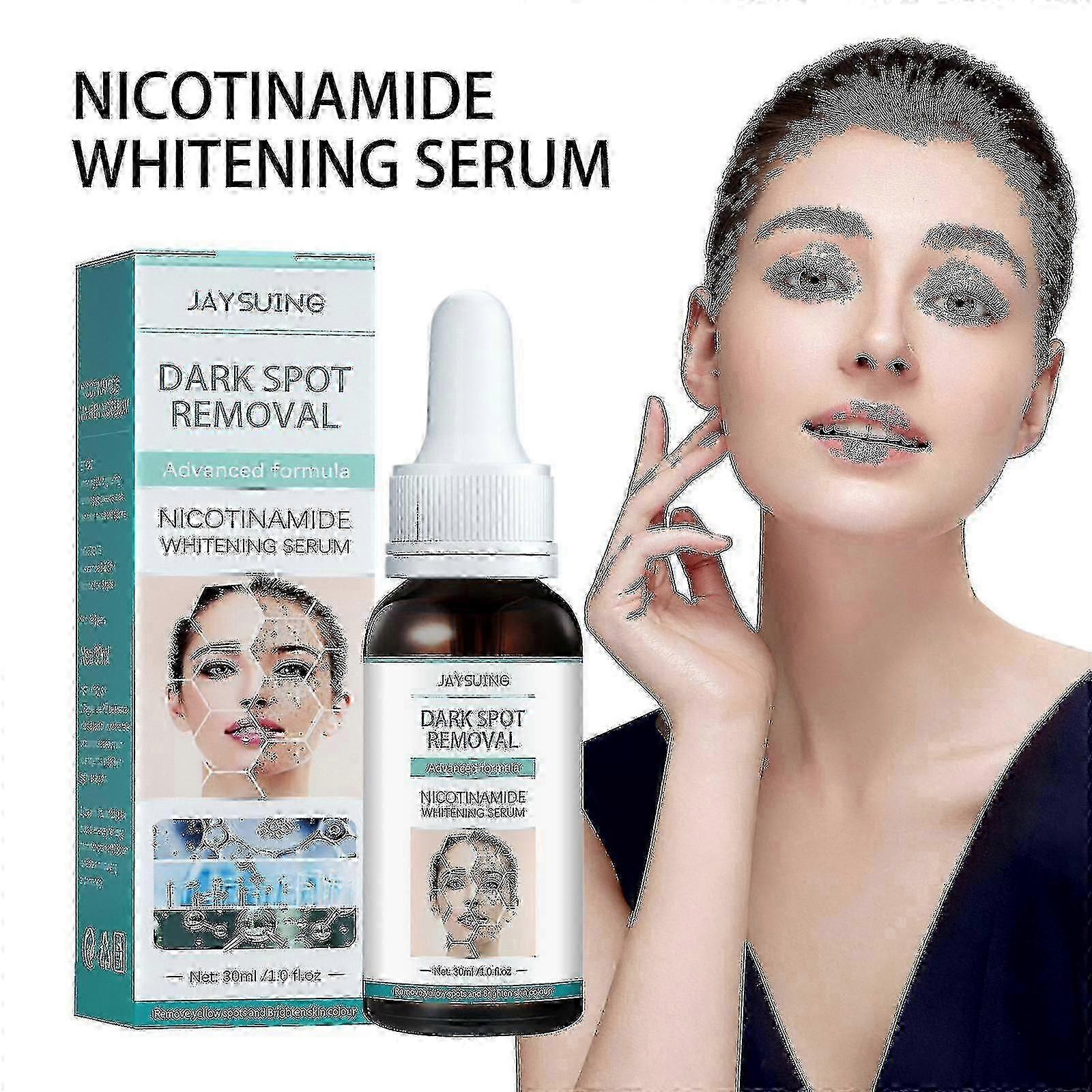 Jaysuing Niacinamide Essenceの肌は、シミ、シミ、シミを薄くし、毛穴を縮小し、潤いを与え、しわを防ぎ、肌を美しくします。