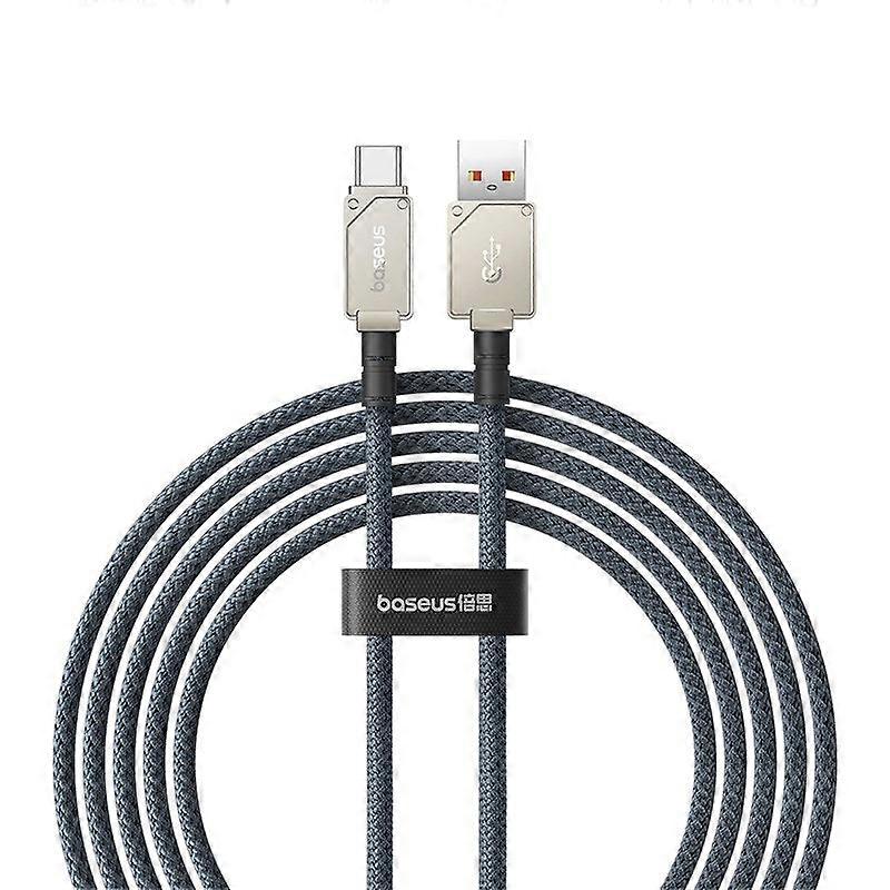 Câble Baseus incassable USB A vers USB C 2 m 100 W Blanc