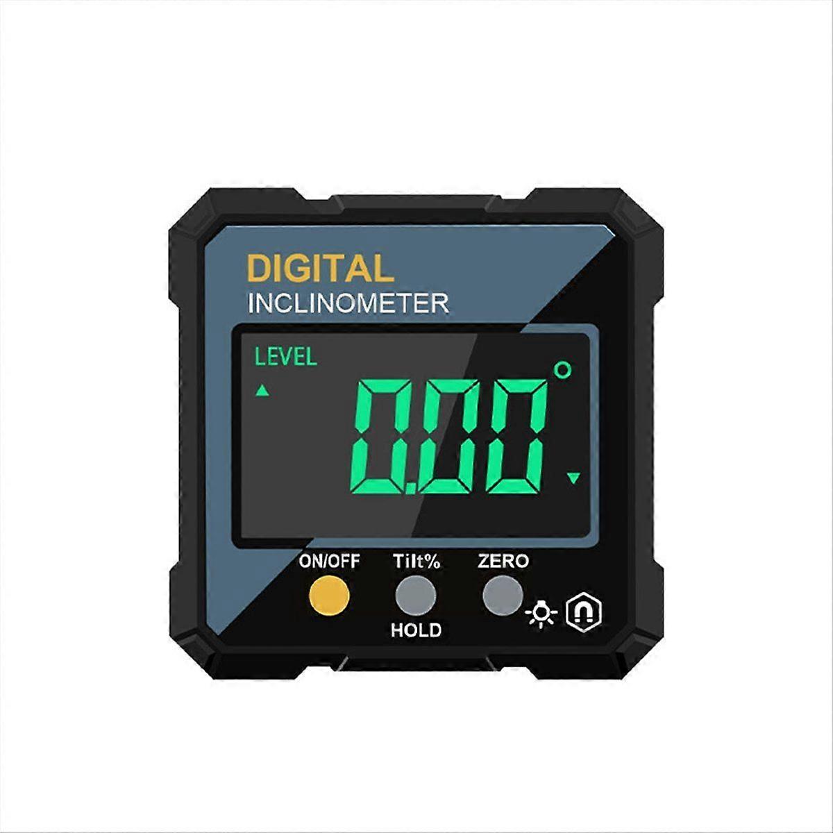 360 Reversible Electronic Digital Level Inclinometer Angle Gauge Protractor Level Ruler Tool for M