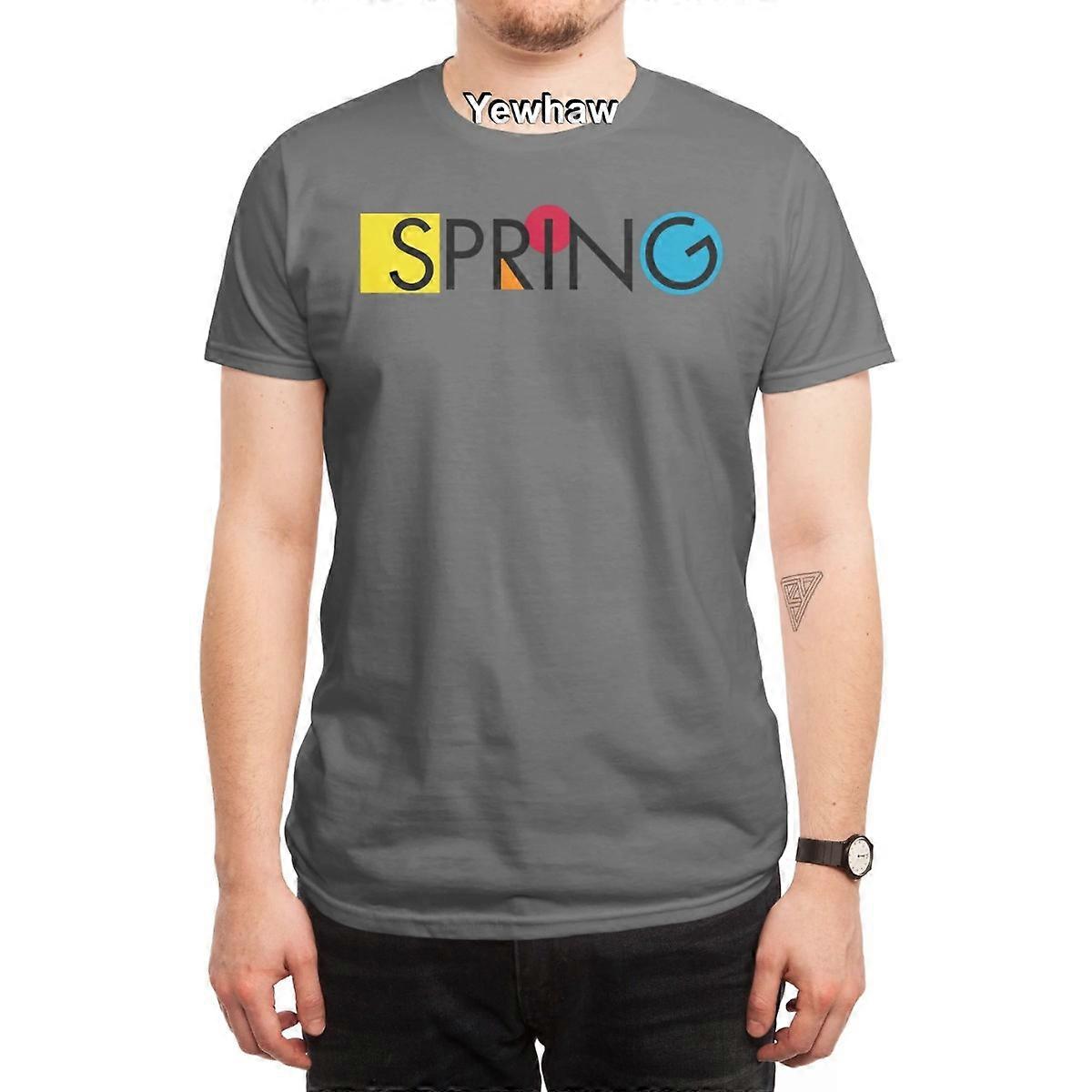 T-shirt printanier coloré