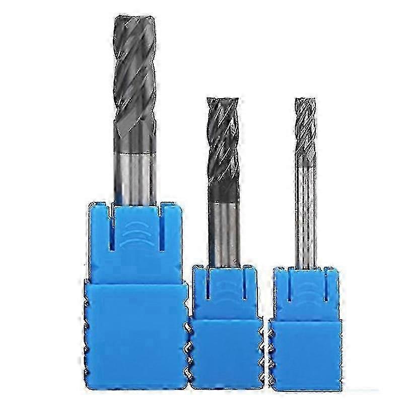 For 3pcs 4 6 8 Mm Carbide End Mill 4 End Mill Set Milling Cutter Tool Kit Cnc Carbide Milling Cutter Sp
