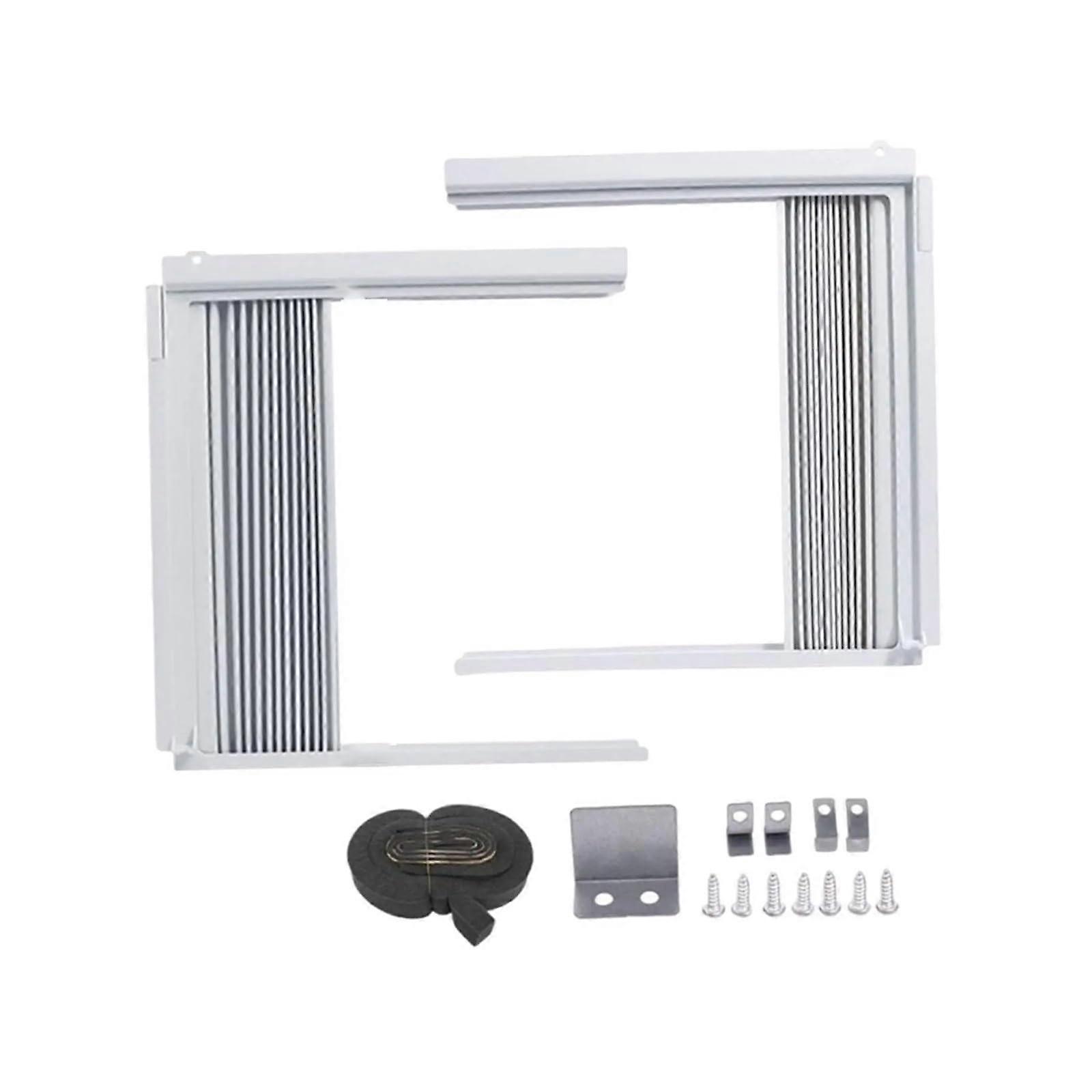 Window Air Conditioner Side Panel Surround Insulation Anti Vibration Double Layer AC Shield Portable Accessories