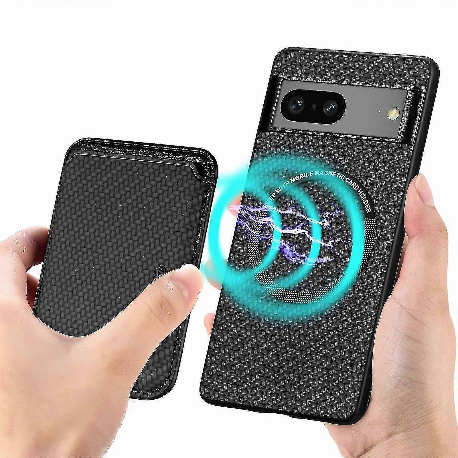 Et Case Compatible With Pixel 7 Pro/7, Pu Protective Cover Compatible With Magsafe Charging