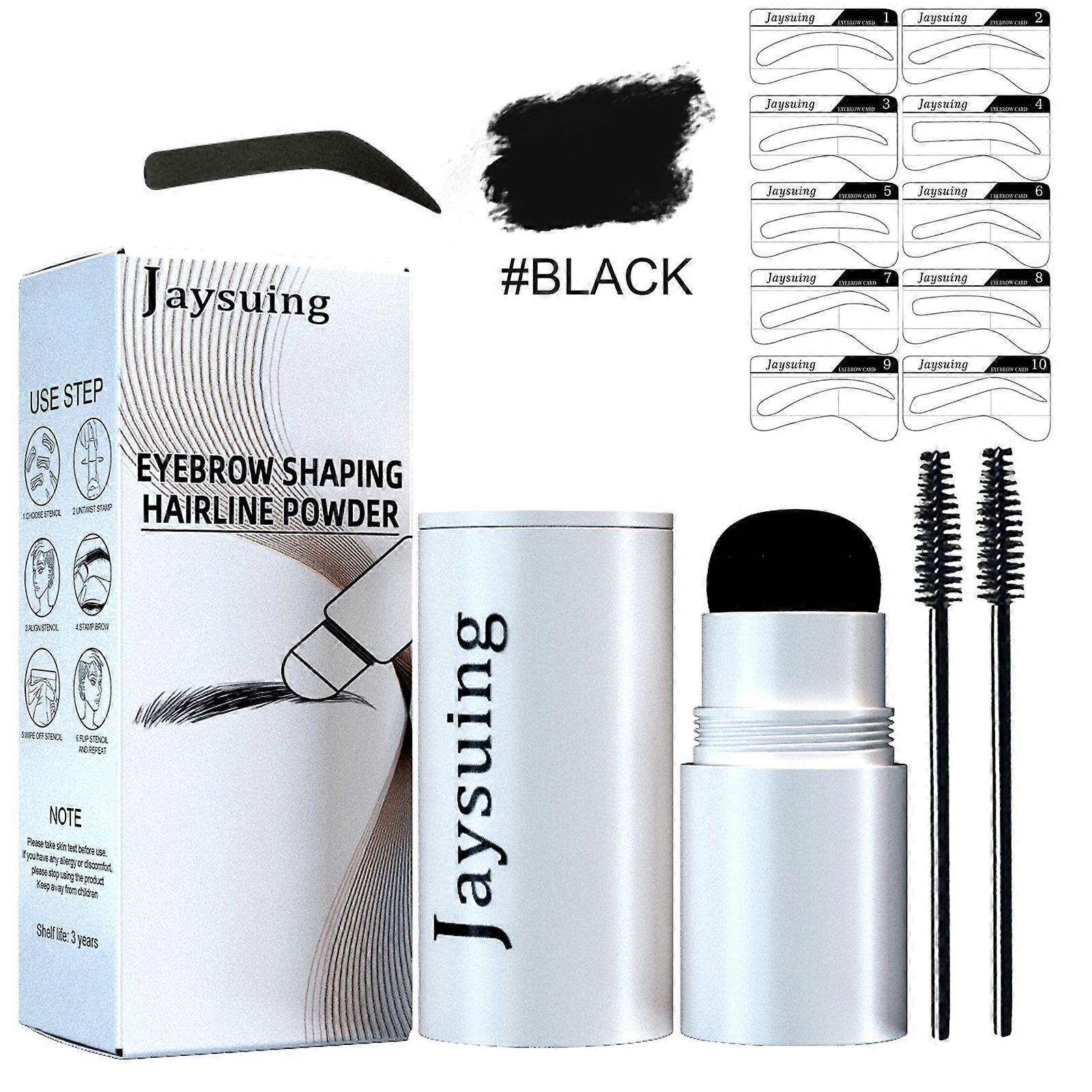Eyebrow Print Set: Hairline Modification, Eyebrow Contouring, Shadow And Portable Eyebrow Powder