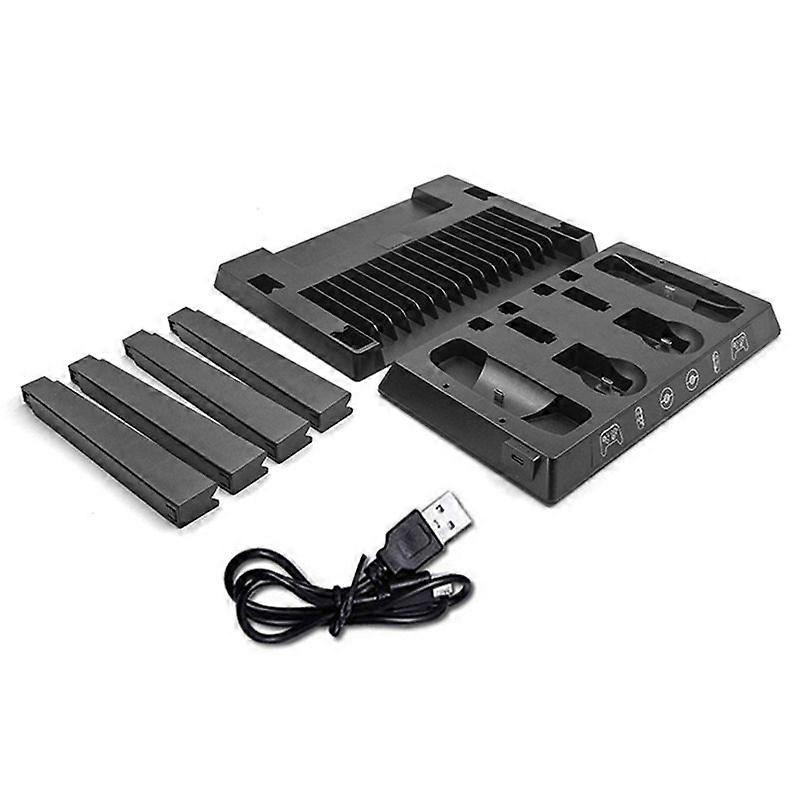 Charging Station Storage Stand Game CD Disk Controller Holder Tower for Switch