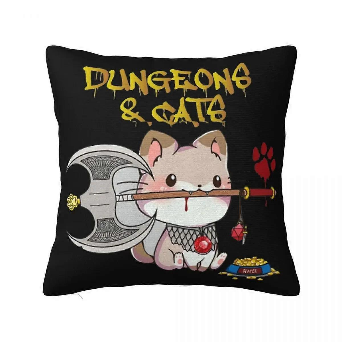 Copy Of And Cats Square Pillow Case Polyester Throw Pillow Awesome Cushion Covers