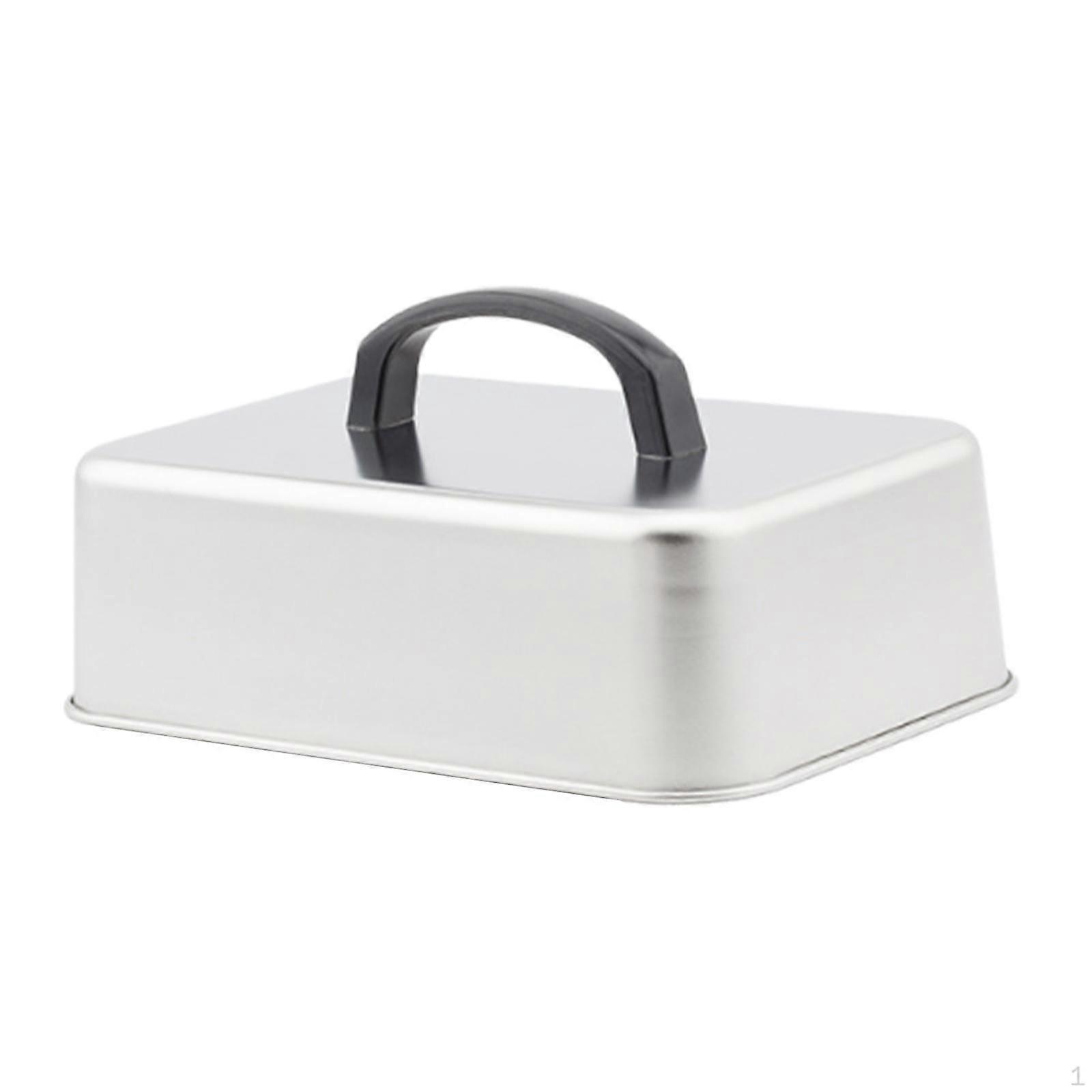 Grill Cover for Food Steaming Dome Rectangular BBQ Burger Protector Flat Top Griddle