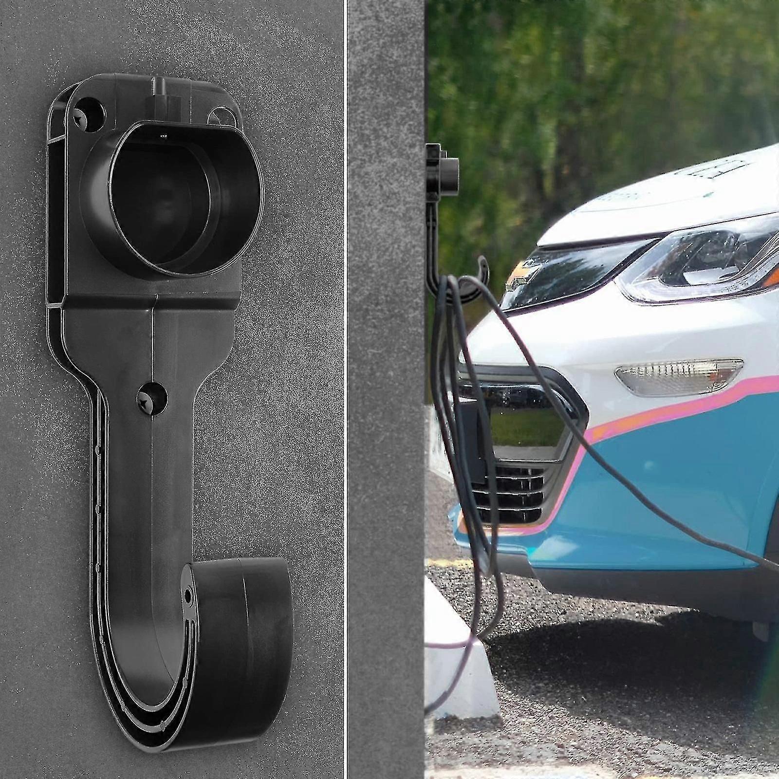 Wall Ev Charger Cable Holder Gun Head Socket For Type1 Type2 Evse J1772 Connector Eu Plug TY