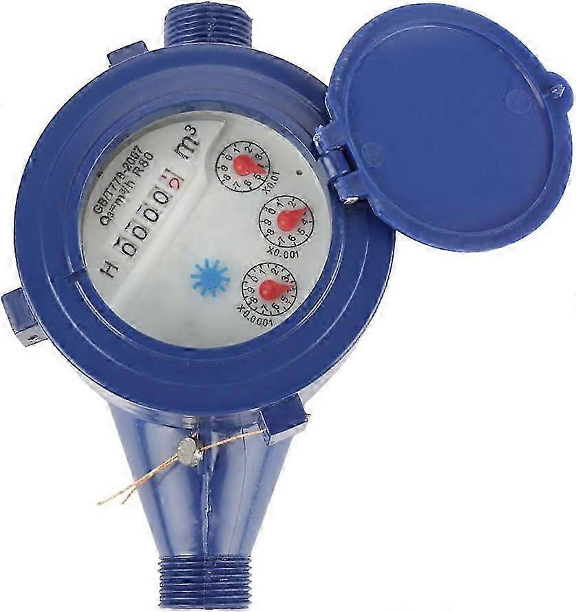 Cold Water Meter, Water Flow Meter for Garden House Using DN15 Water Flow Meter