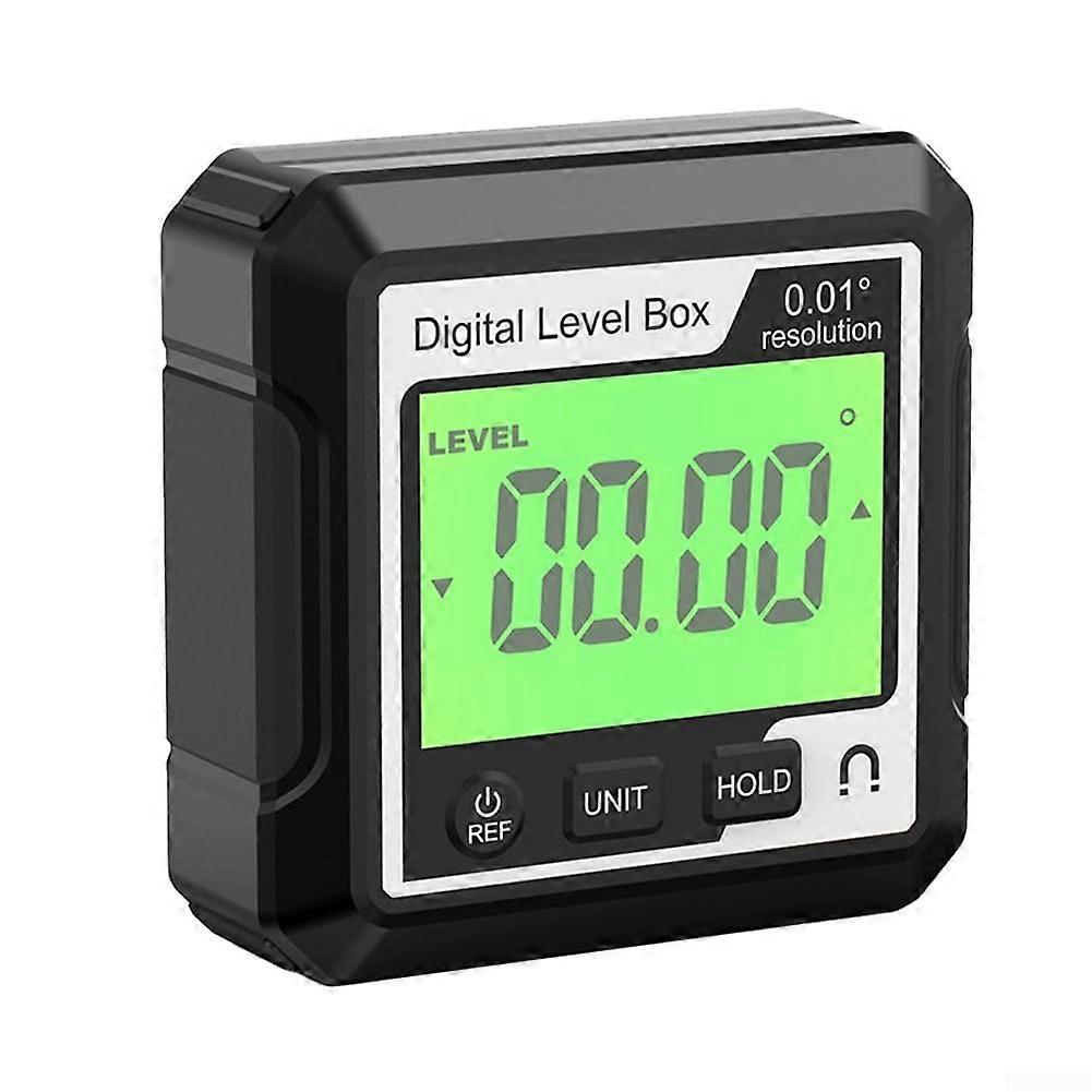 Digital Angle Finder with LCD Display and Magnetic Base for Carpentry, Metalwork