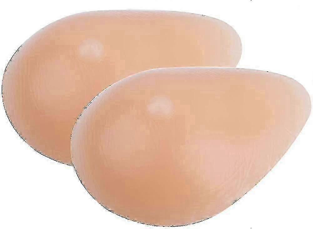 1 Pair Soft Silicone Breast Forms Fake Boobs Prosthetic Breast Forms For Evening