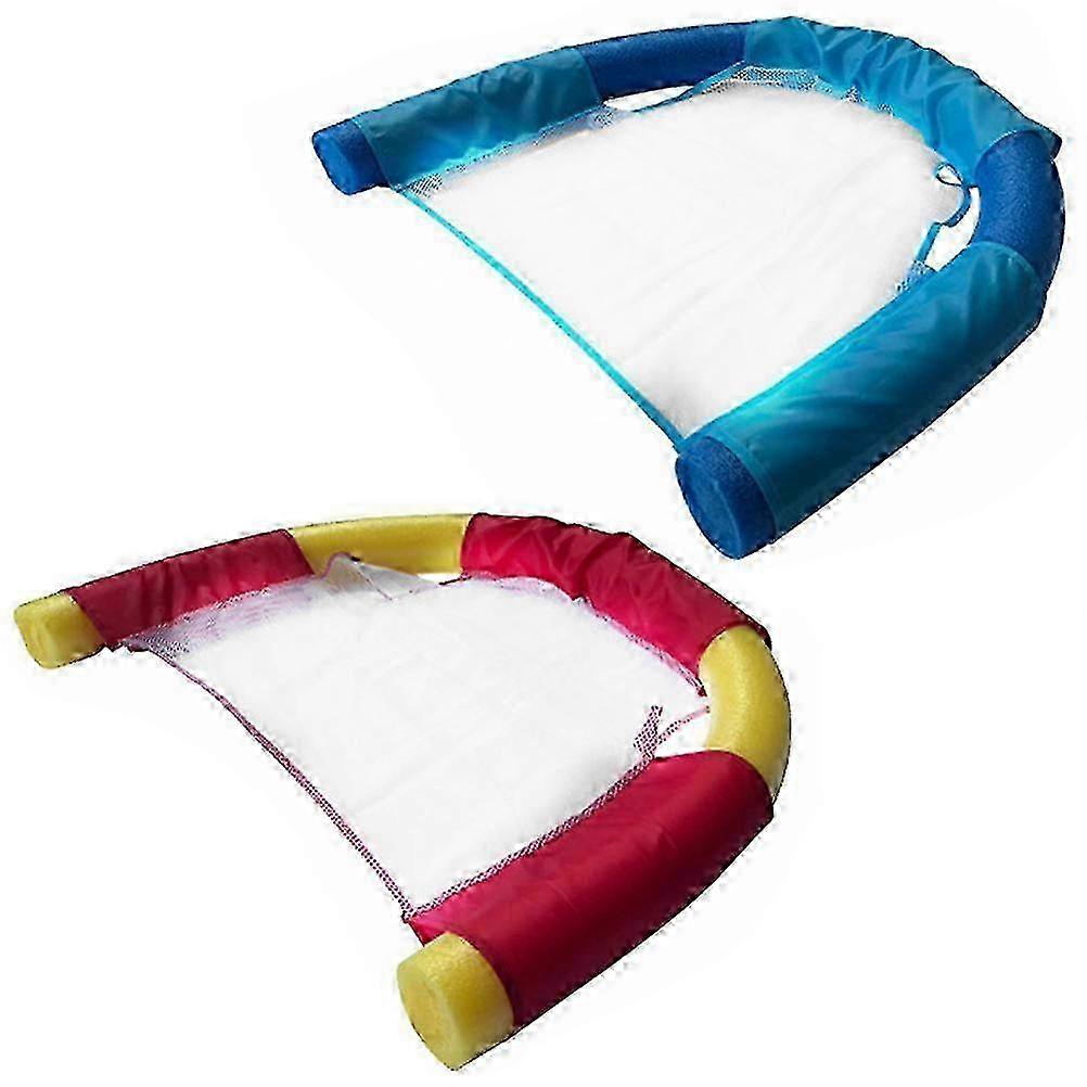 2Pcs Swimming Floating Chairs for Pool Lounging