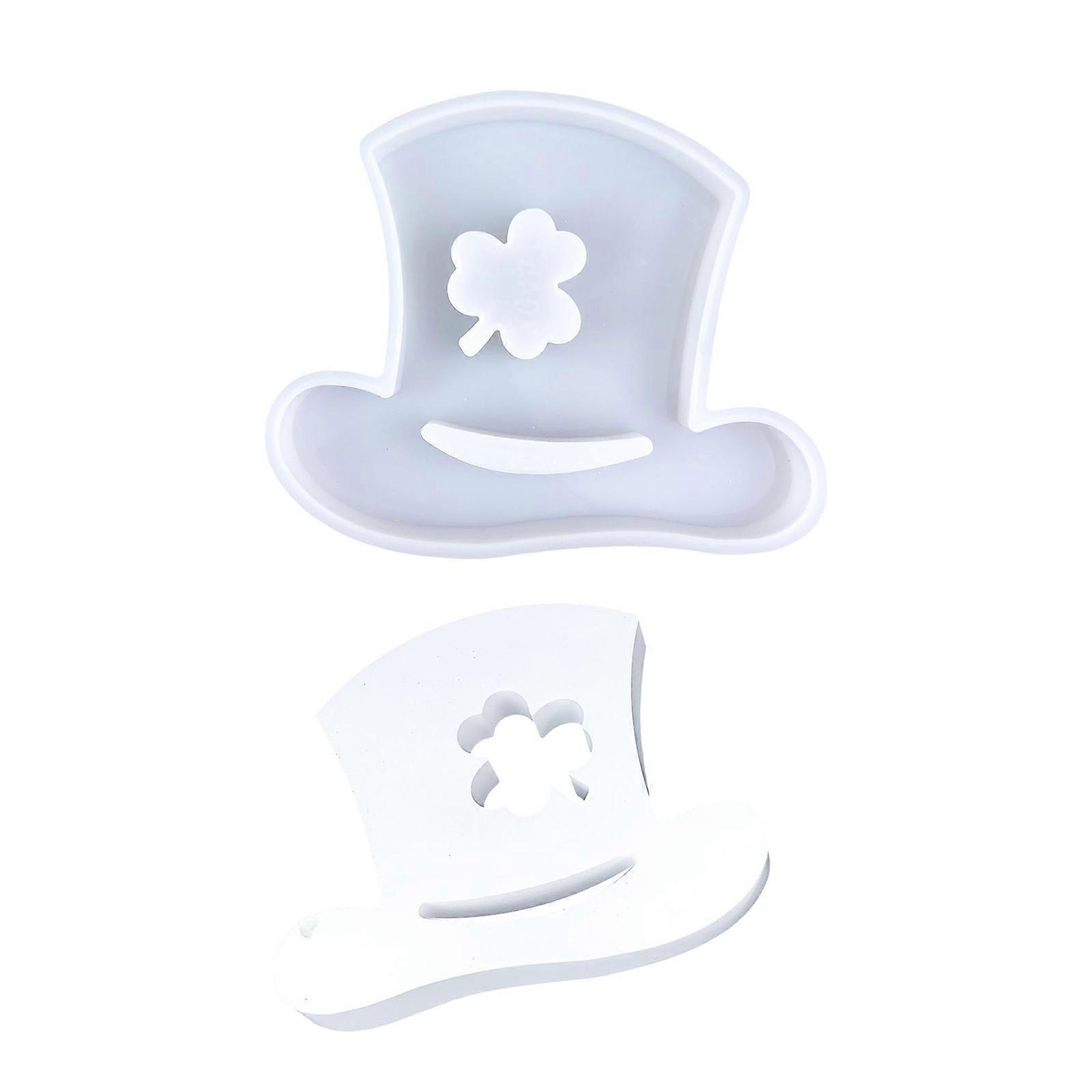 Multipurpose Hat Shape Keychains with Sturdy Silicone Materials Mould Portable for Themed Parties and Craft Projects Multicolor