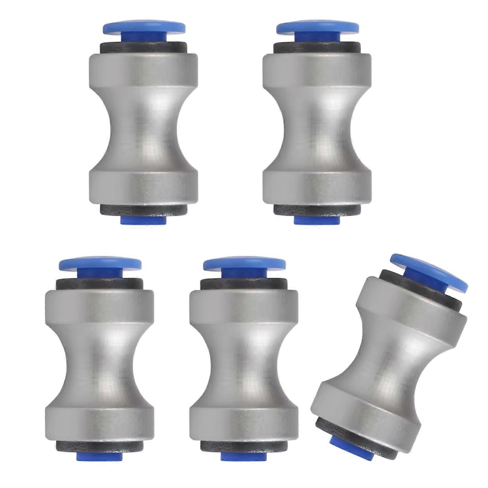 Alloy Teflons Feed Tube Connectors for P1P P1S X1 X1C X1E PTFE 3D Printer Filaments Hubs PTFE Adapter Multicolor