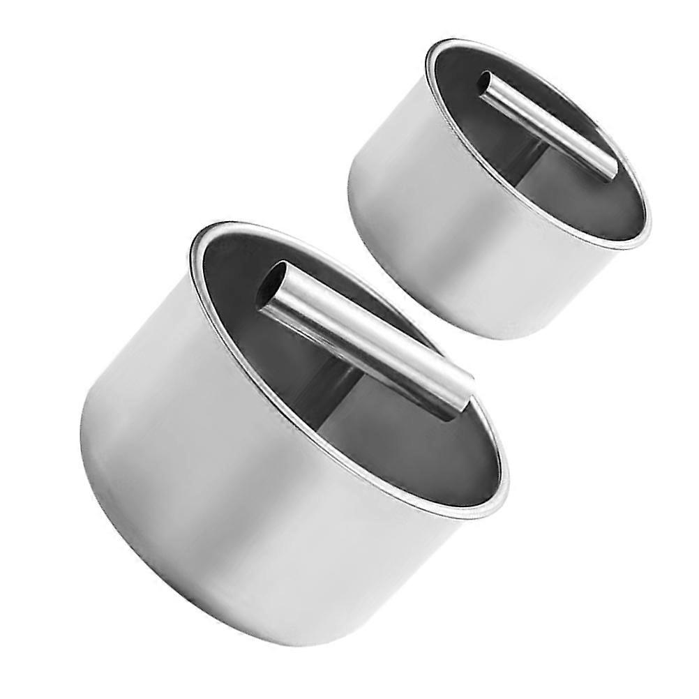 Stainless Steel Manual Meatball Maker Tool for Home Kitchen Use 2Pcs Set