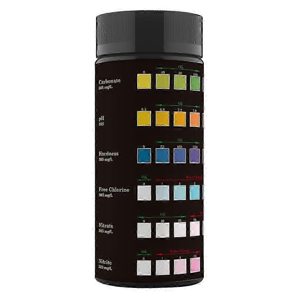 Pool Test Strips 6-in-1 50PCS for Swimming Pool Water Testing