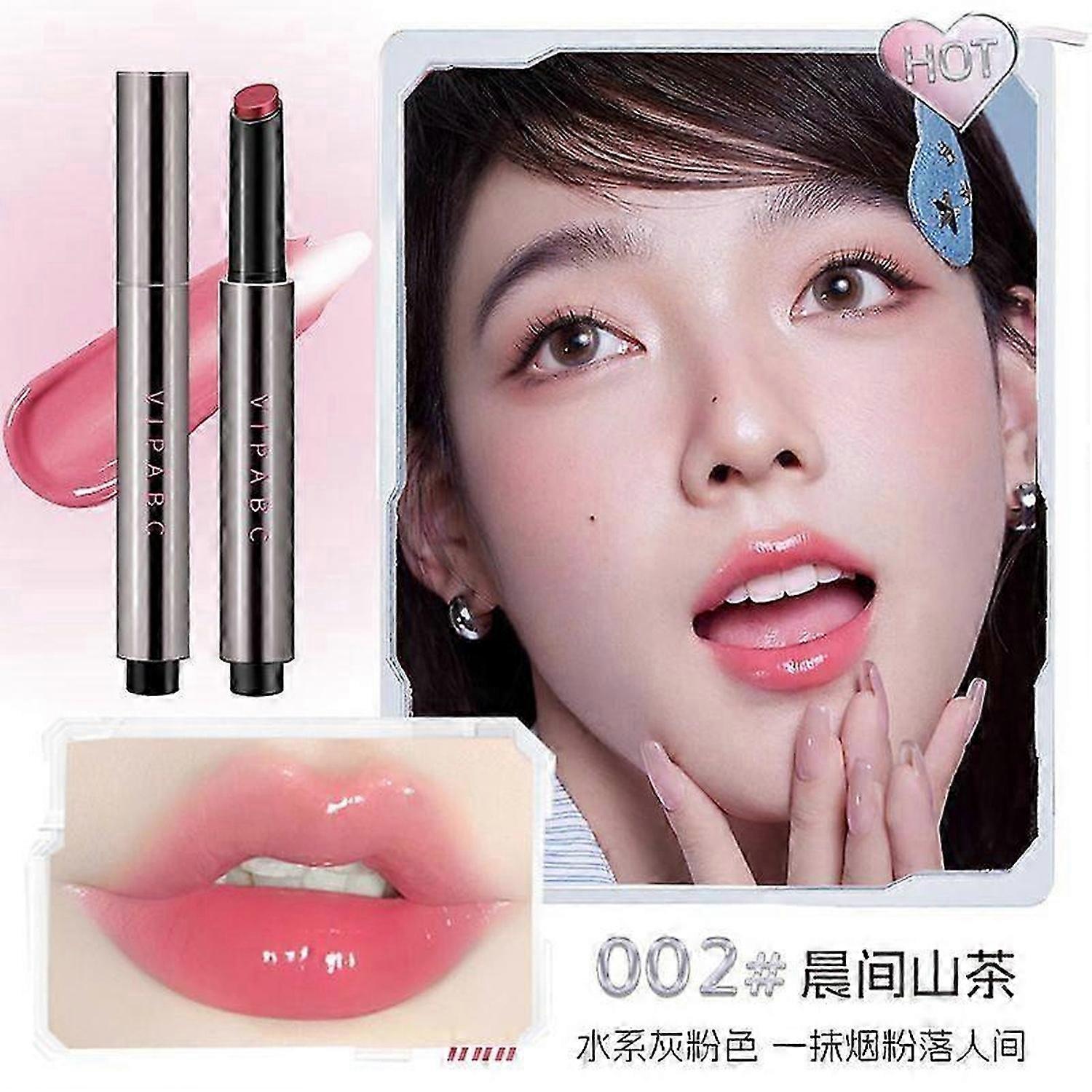 Lip Plumper, Bálsamo y brillo labial hidratante con color click, Lápiz labial sólido para rellenar e hidratar, Relleno de labios todo en uno de larga duración, brillo, bálsamo