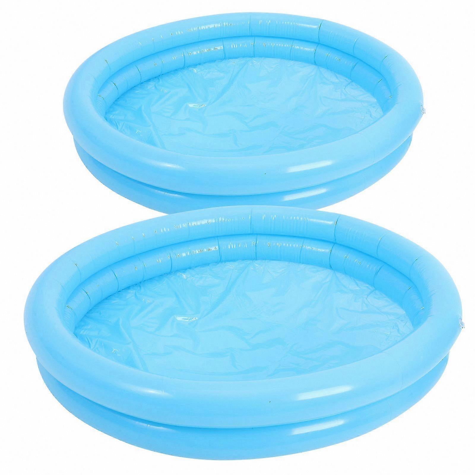 2-Pack Portable Inflatable Sand Trays for Moldable Play Sand Activities