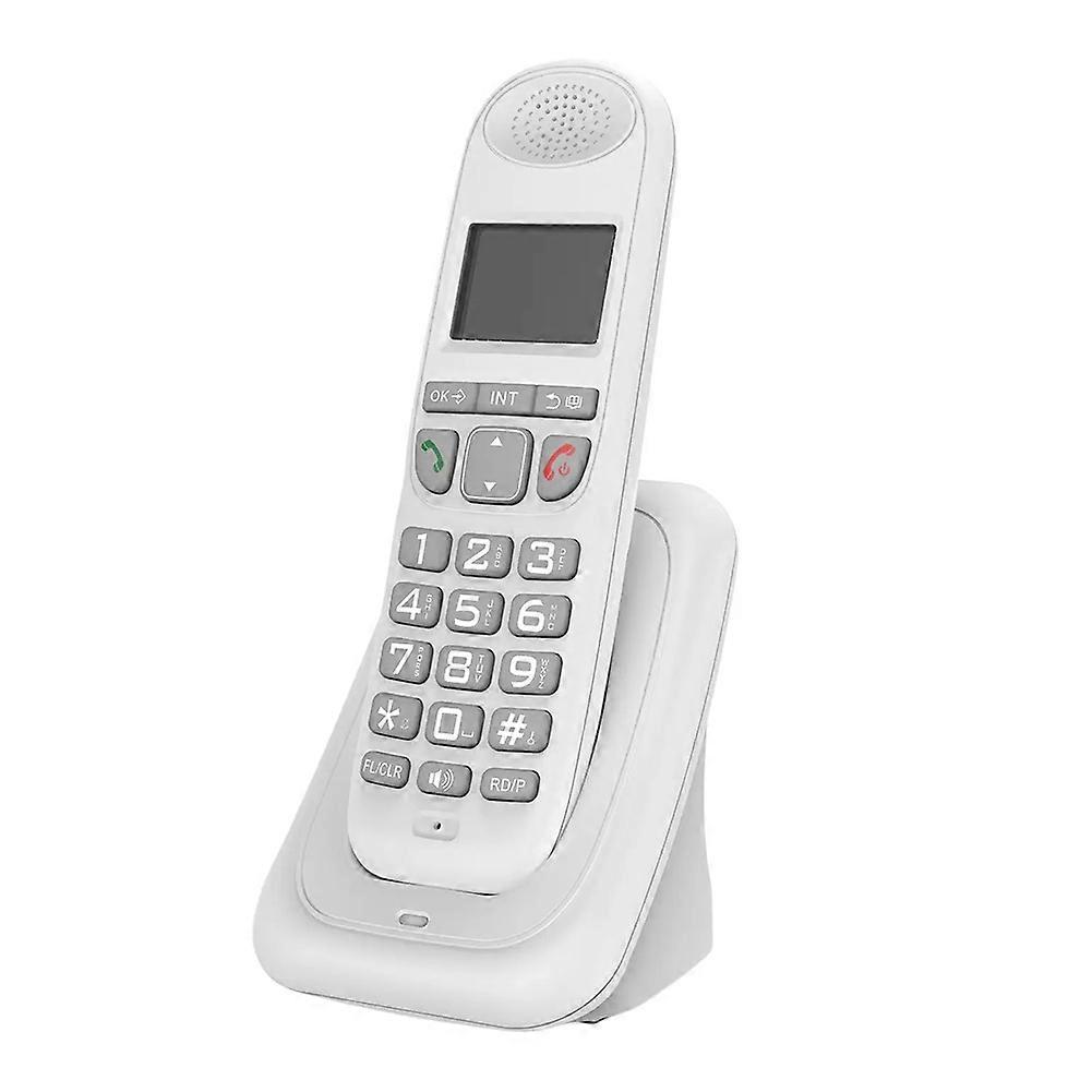 Expandable Cordless Telephone Handheld Telephone Digital Cordless Telephone Supports 5 Handsets 16 Languages US Plug B