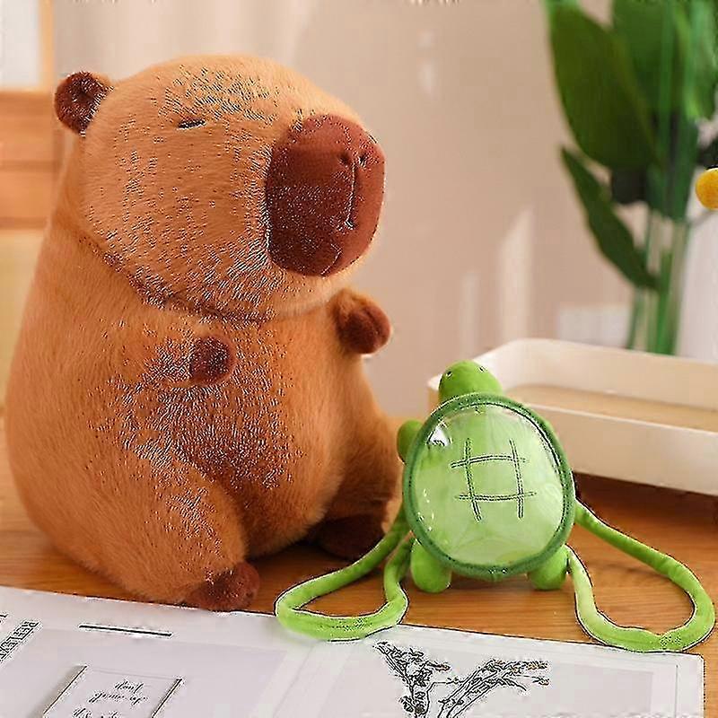 Capybara Series Plush Toy Fun Cosplay Strawberry Turtle Poop Hamburger Bun Lotus TV Series 1988 Frui