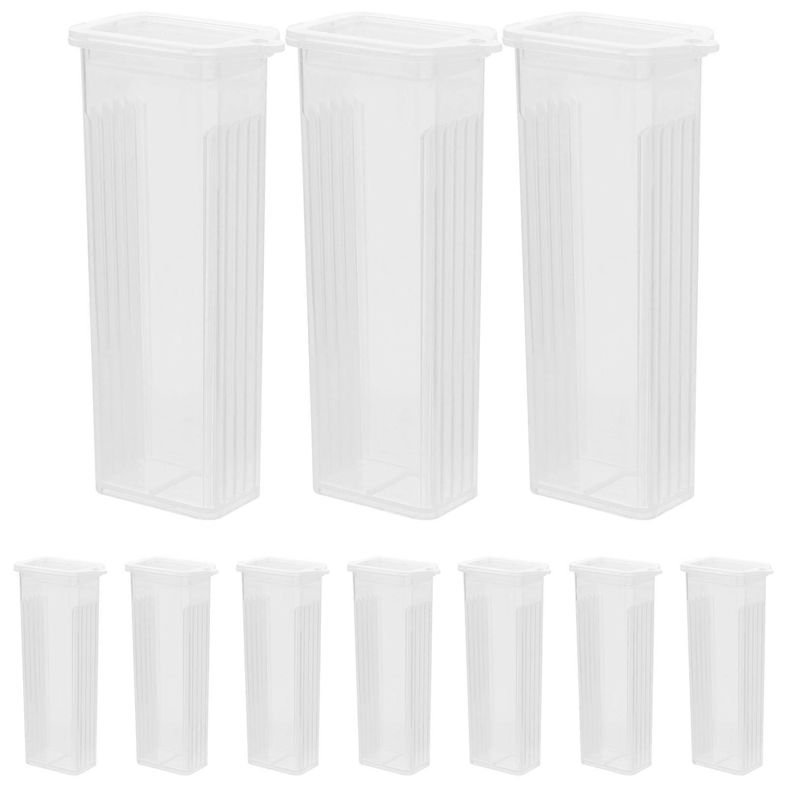 Transparent Slide Mailer for Microscope Slide Storage 50Pcs Supply Box