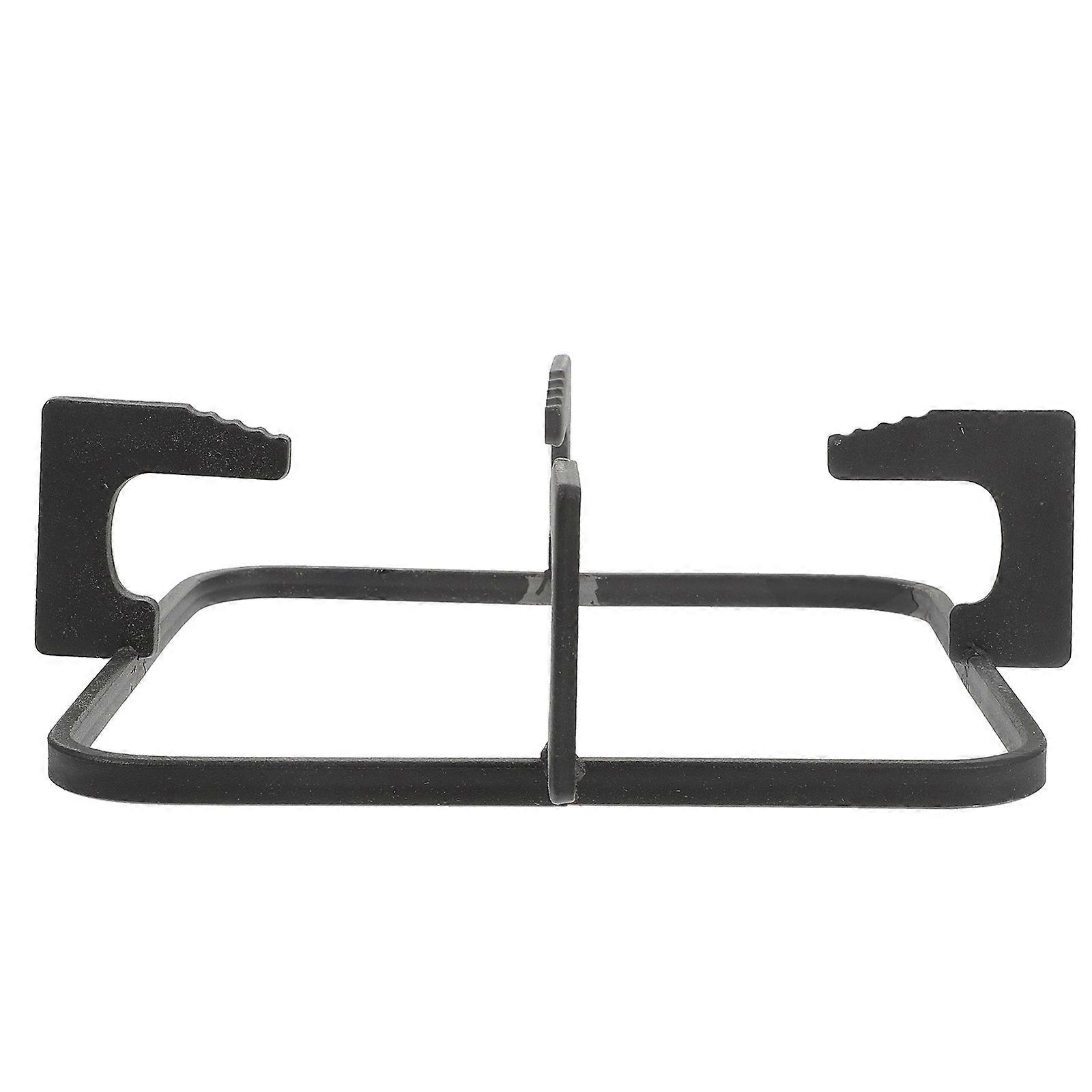 Kitchen Supply Gas Hob Pan Support Stand Pot Support Square Shape High Temperature Resistance 1Pack