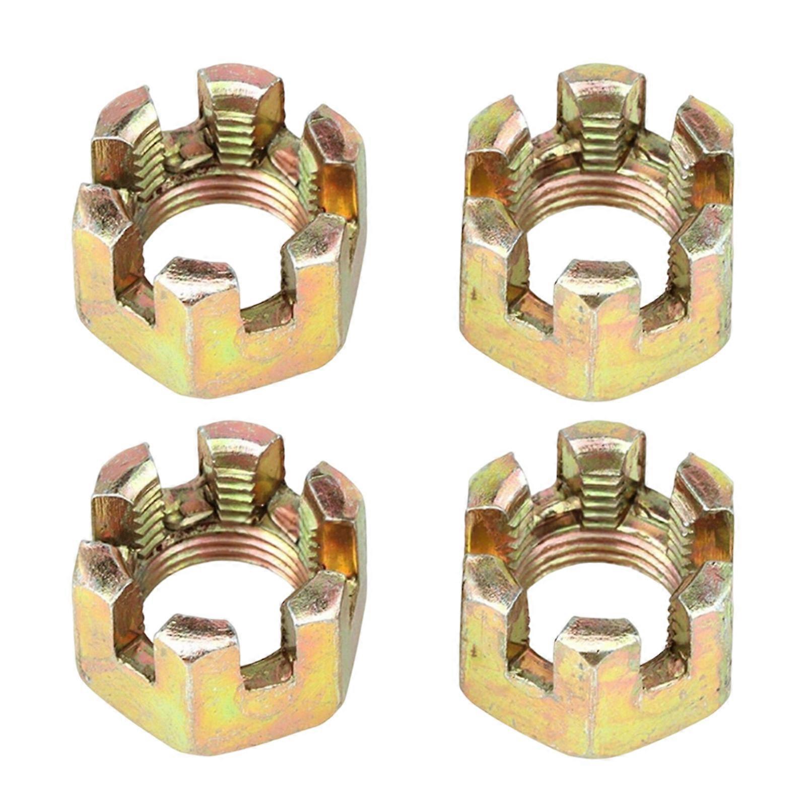Universal Off Road Vehicle Axles Nut Anti Corrosion Coating Accuracy Threads Easy DIY Replacement Solution 4pcs  20
