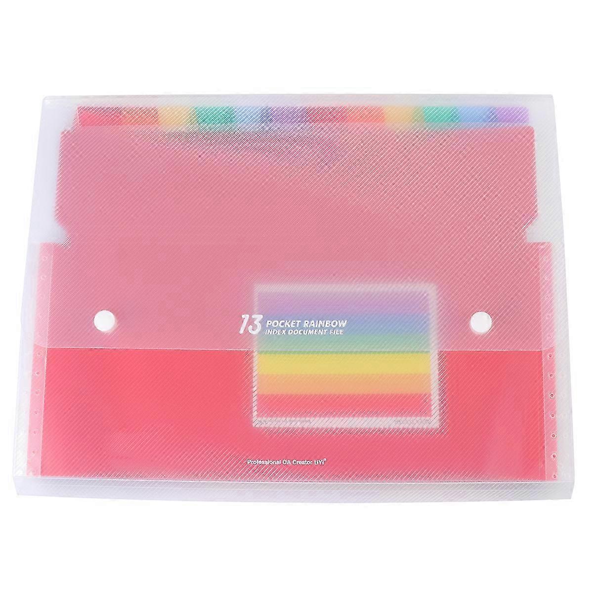 Expandable File Folders Accordion Document Document Expanding Folder Students Accessories Plastic File Bag