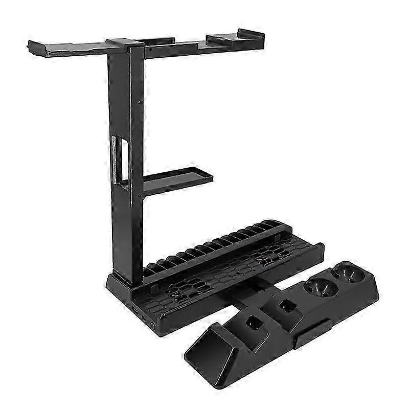 Host Stand Game Console Heatsink Base for Slim Pro PS VR Controller Charger