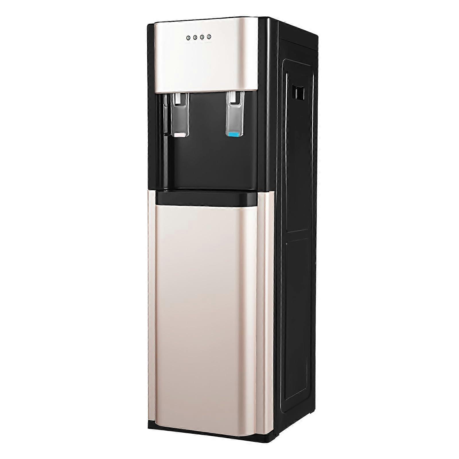 Bottom Loading Water Dispenser for 5 Gallon Bottles, Hot and Cold Cooler for Home and Office, Gold