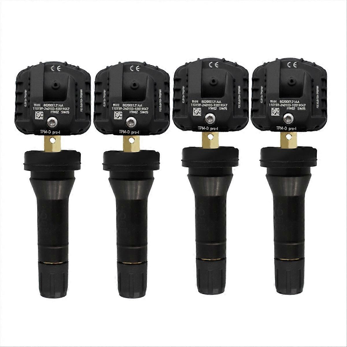 4Pcs Car TPMS Sensor Tire Pressure Sensor Monitoring System for 