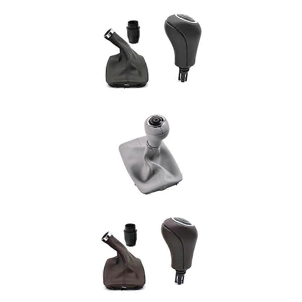 Gear Shifter Knob W/Boot for C/E Class C180 E200 Black