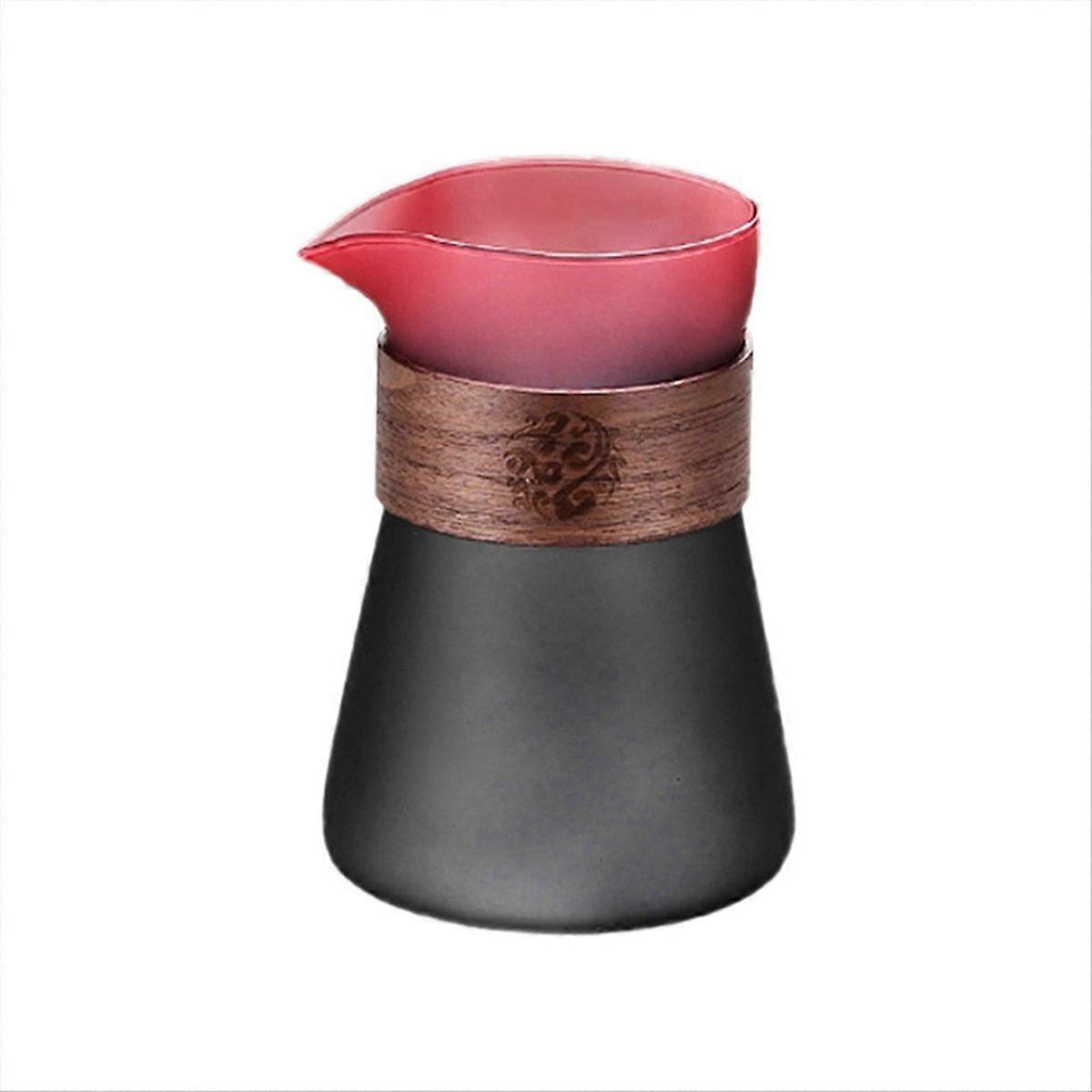 Dumping Coffee Set with High Boron Glass and Silicon Drop Sharing Pot