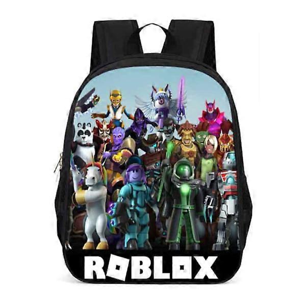 3D Roblox school backpack school bag children boy girl Pattern 6