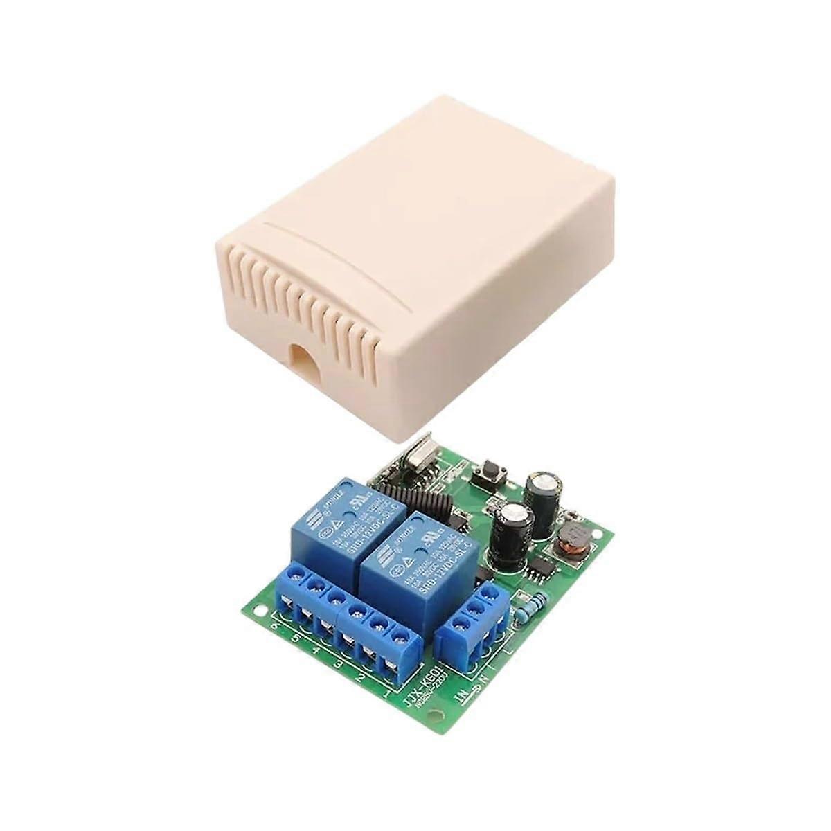 433MHz Wireless Remote Control Switch 1000m Long Range for Garage Door Gate Light AC110V220V