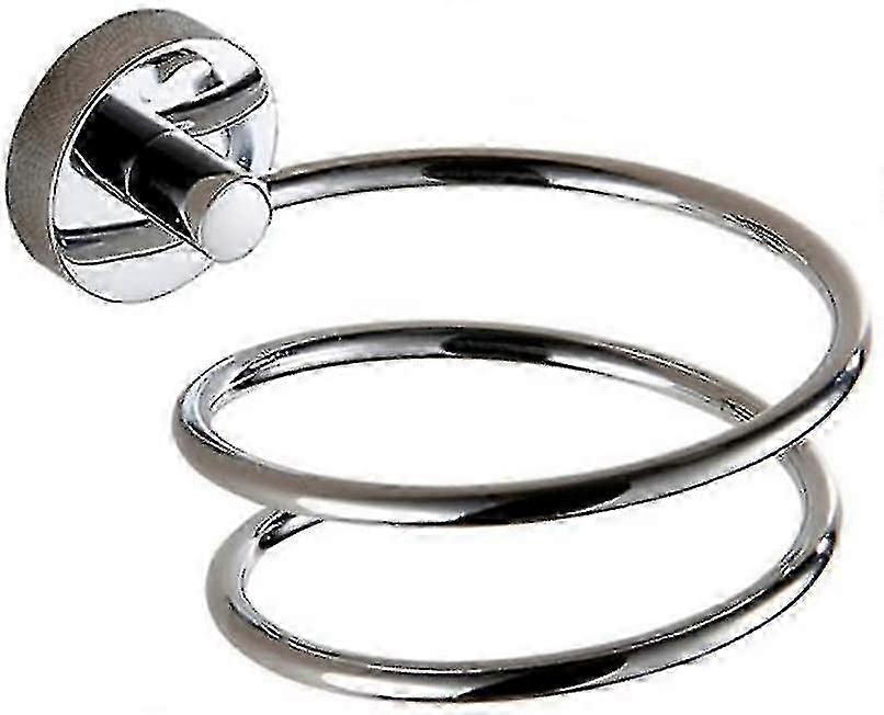 Wall mount hair dryer rack stainless steel