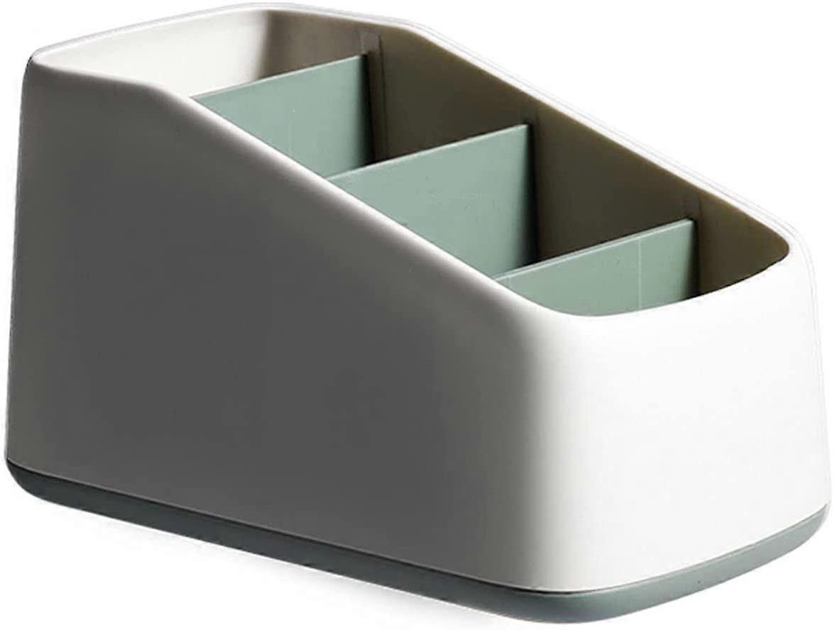 4 Compartment Remote Control Organizer, Remote Control Holder, Suitable For Storage