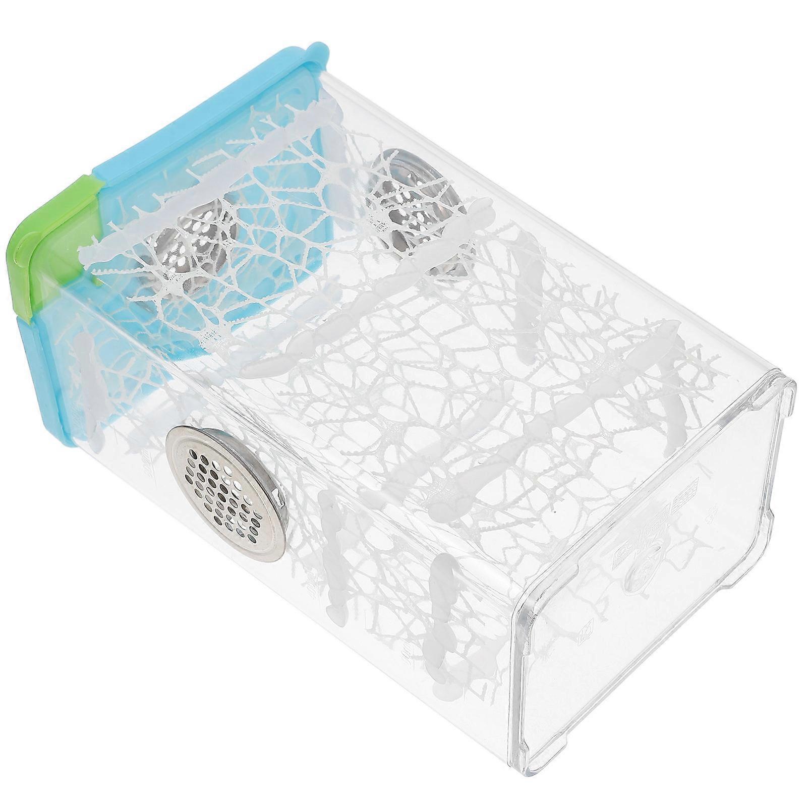 Jumping Spider Enclosure for Micro Reptile Habitat Storage Use