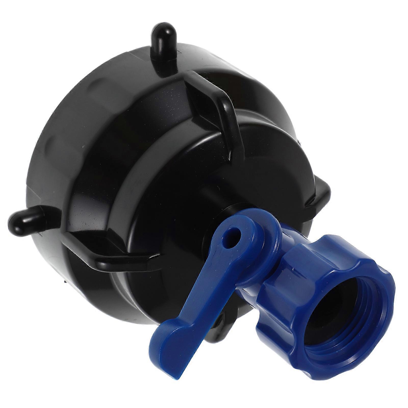 Rv Sewer Hose Cap with Shut-Off Valve for Efficient Water Flow Control