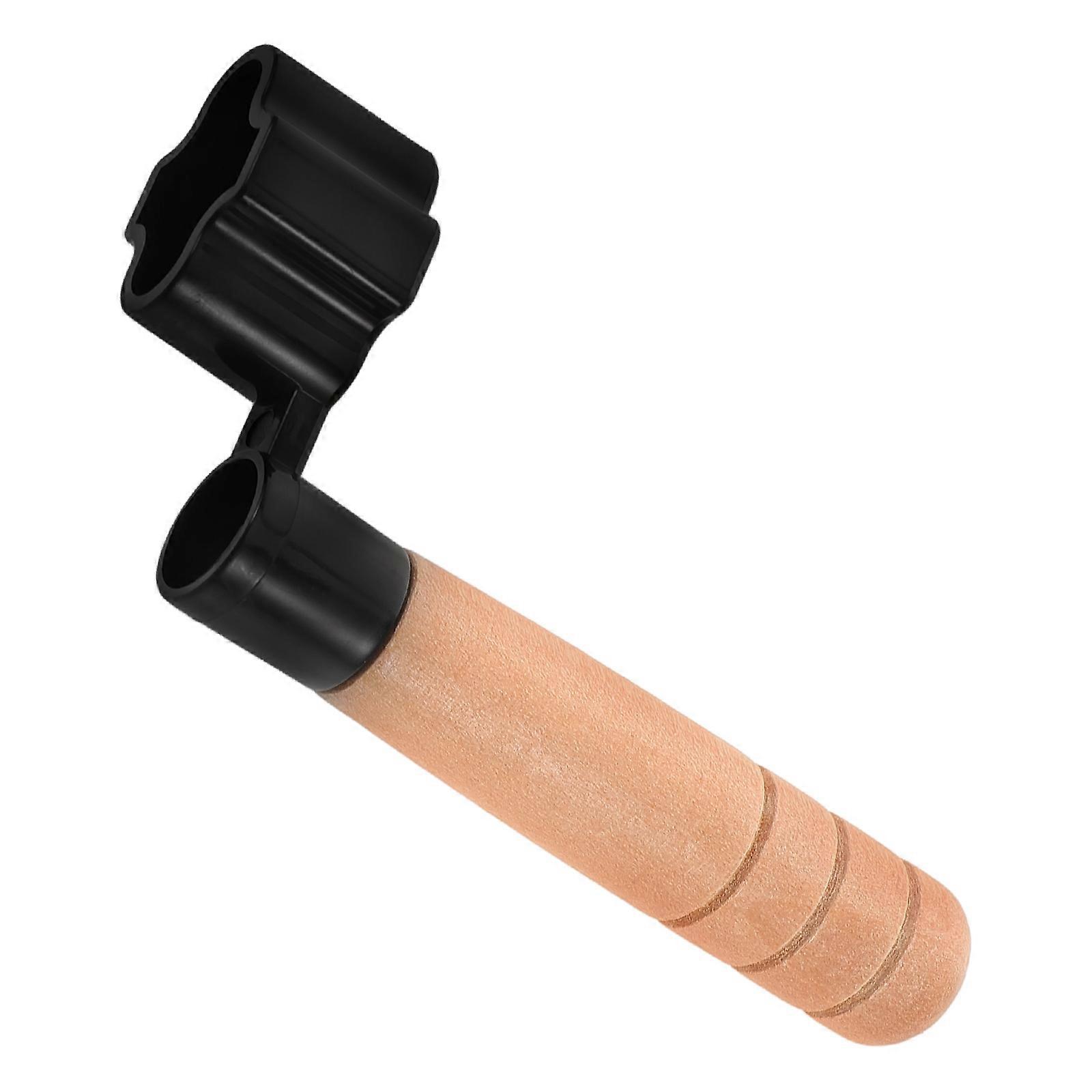 Guitar String Changing Tool with Wood Handle for Acoustic and Electric Use