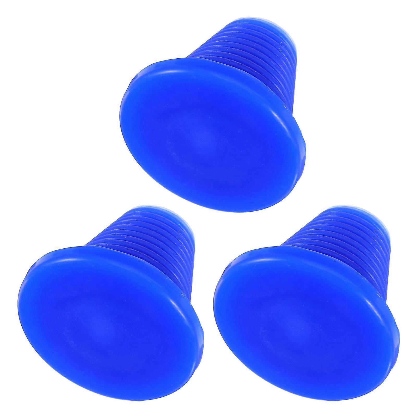Construction Pipe End Caps Silicone for Debris Prevention 3Pcs Set